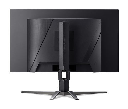 Acer Predator X32X3 OLED – skærmens bagside og stativ
