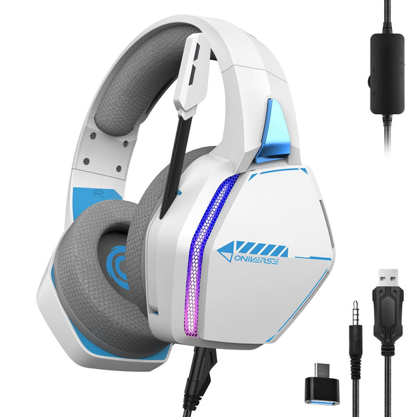 Oniverse Gaming Headset Nebula - Arktisk Vit