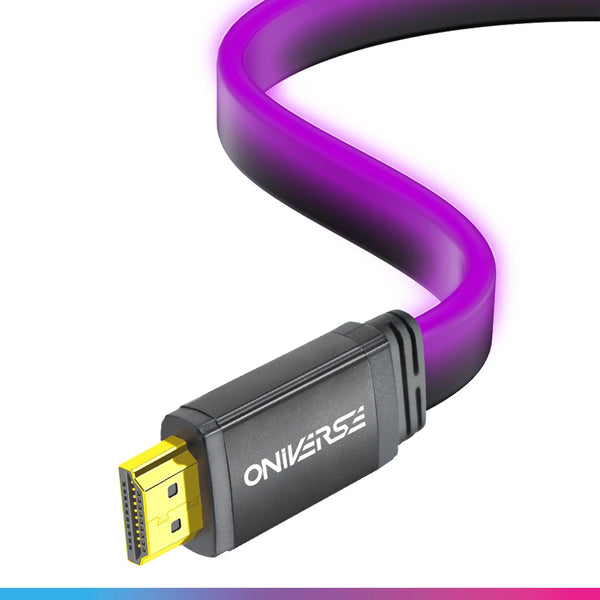 Universe HDMI LED-kabel 8K - Lila
