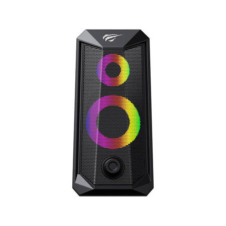Datorhögtalare HAVIT SK202 2.0 RGB (svart)