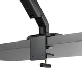 ASUS ROG Ergo AAS01R skærmarm – bordklemme monteret ved bordkant
