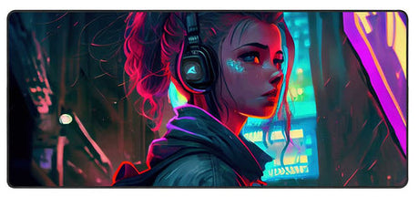 Sharkoon SKILLER SGP50 D1, multicolored gaming mouse pad, size XL Sharkoon