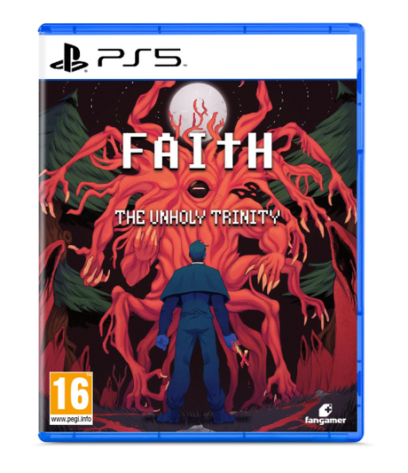FAITH: The Unholy Trinity – PlayStation 5 – spilomslag