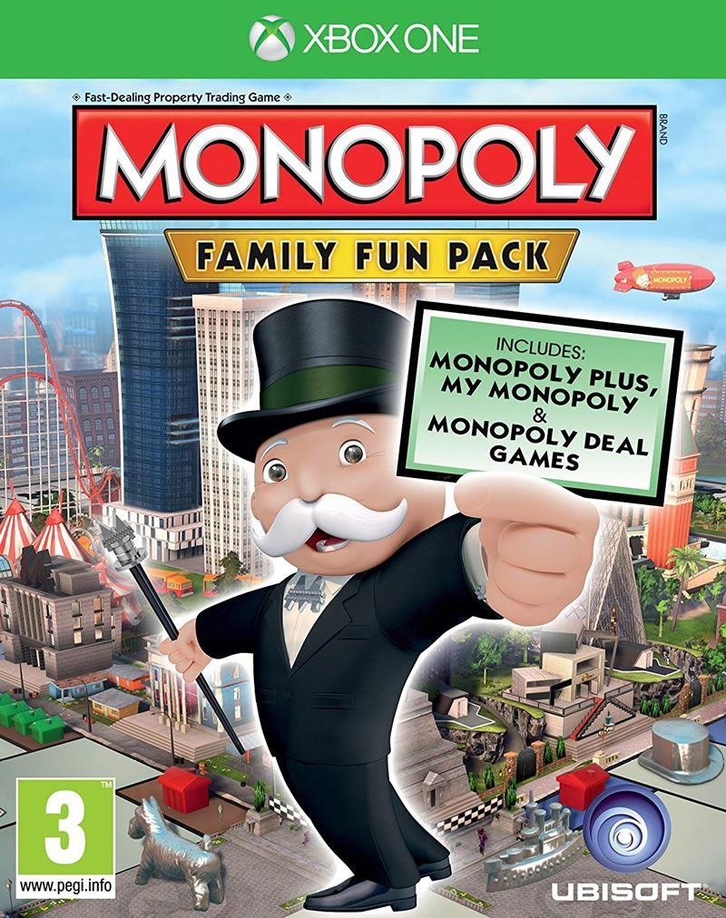 Monopoly Family Fun Pack – Xbox One – spilæske