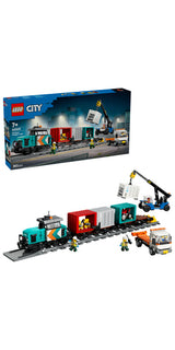 LEGO - LEGO City - Harbour Freight Train with Crane & Truck (60509)