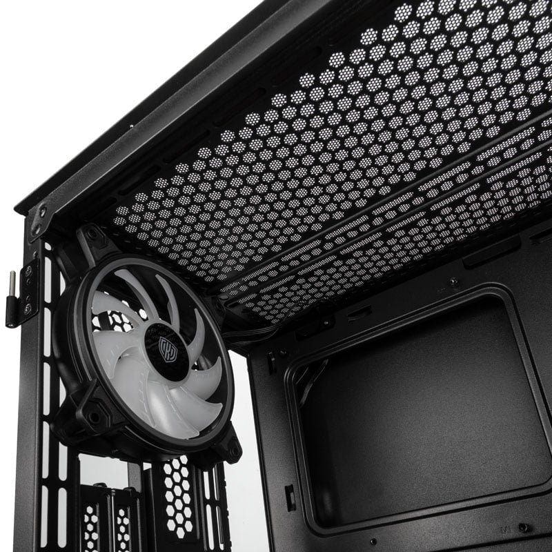 Kolink Citadel Glass SE ARGB Micro-ATX Case - Svart