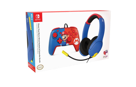 Mario bundle - Airlite Headset & Mario Power Pose Controller PDP