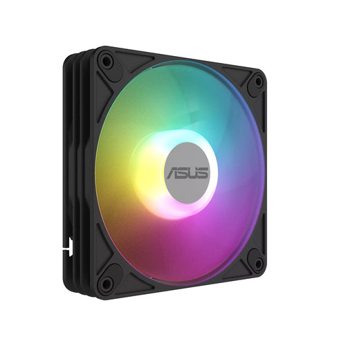 ASUS AR120 ARGB PWM Single Pack Kabinetblæser 1-pack Sort 120 mm – produktbillede 2