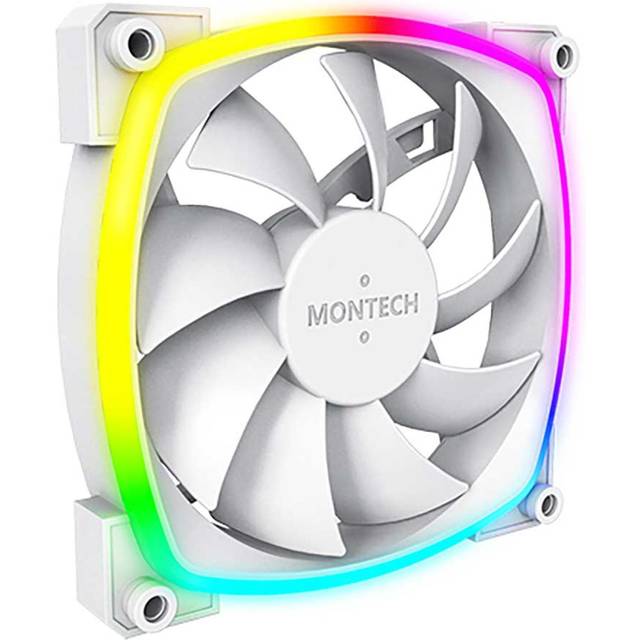 Montech AX120 PWM Vit - 120mm ARGB