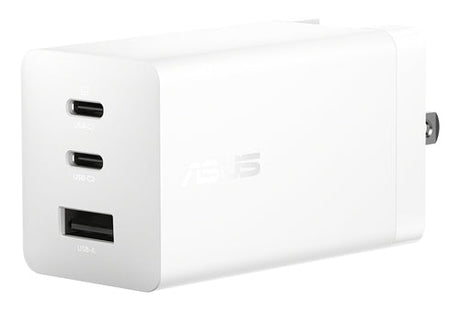 ASUS 100W USB-C GaN Charger – set skråt forfra (vinkel 4)