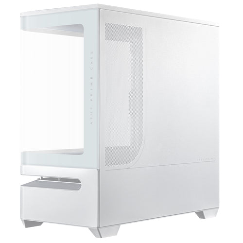 ASUS PRIME AP202 TG ARGB – tomt kabinet med glaspanel set fra modsat side