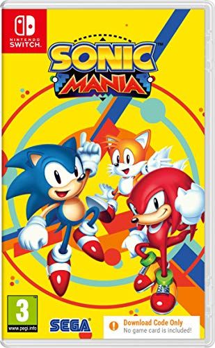 Sonic Mania (Code in Box) – Nintendo Switch-emballage