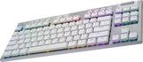 Logitech - G915 TKL Tenkeyless LIGHTSPEED Gaming Tangentbord - VIT -TAKTIL SWITCH (Nordisk)
