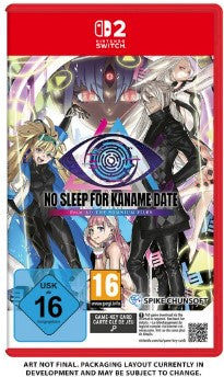 No Sleep For Kaname Date From AI The Somnium Files Aiba Edition – Nintendo Switch 2 – spilomslag