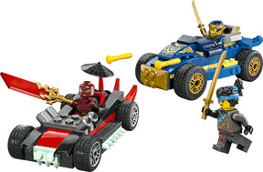 LEGO NINJAGO 71840 – Rogue mod Drix: Action-racerløb – to racerbiler og minifigurer
