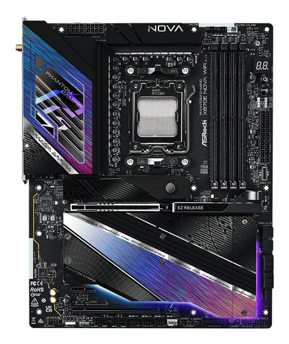 ASRock X870E NOVA WIFI bundkort - produktbillede 3