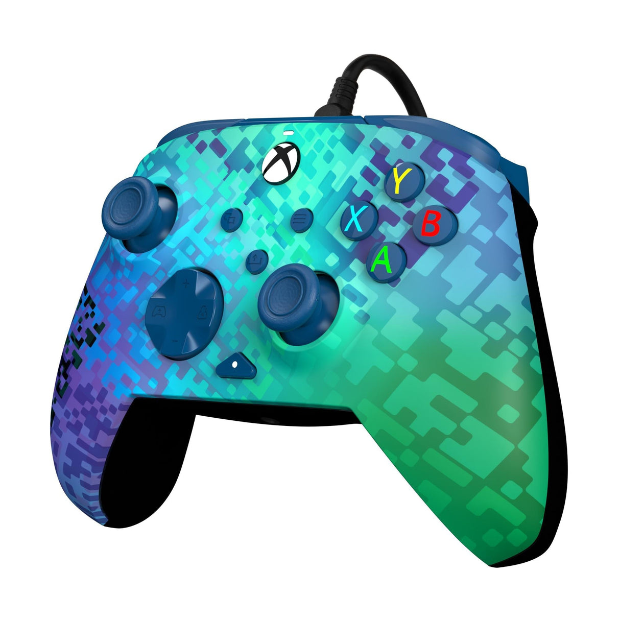 PDP Rematch Wired Controller - Glitch Green