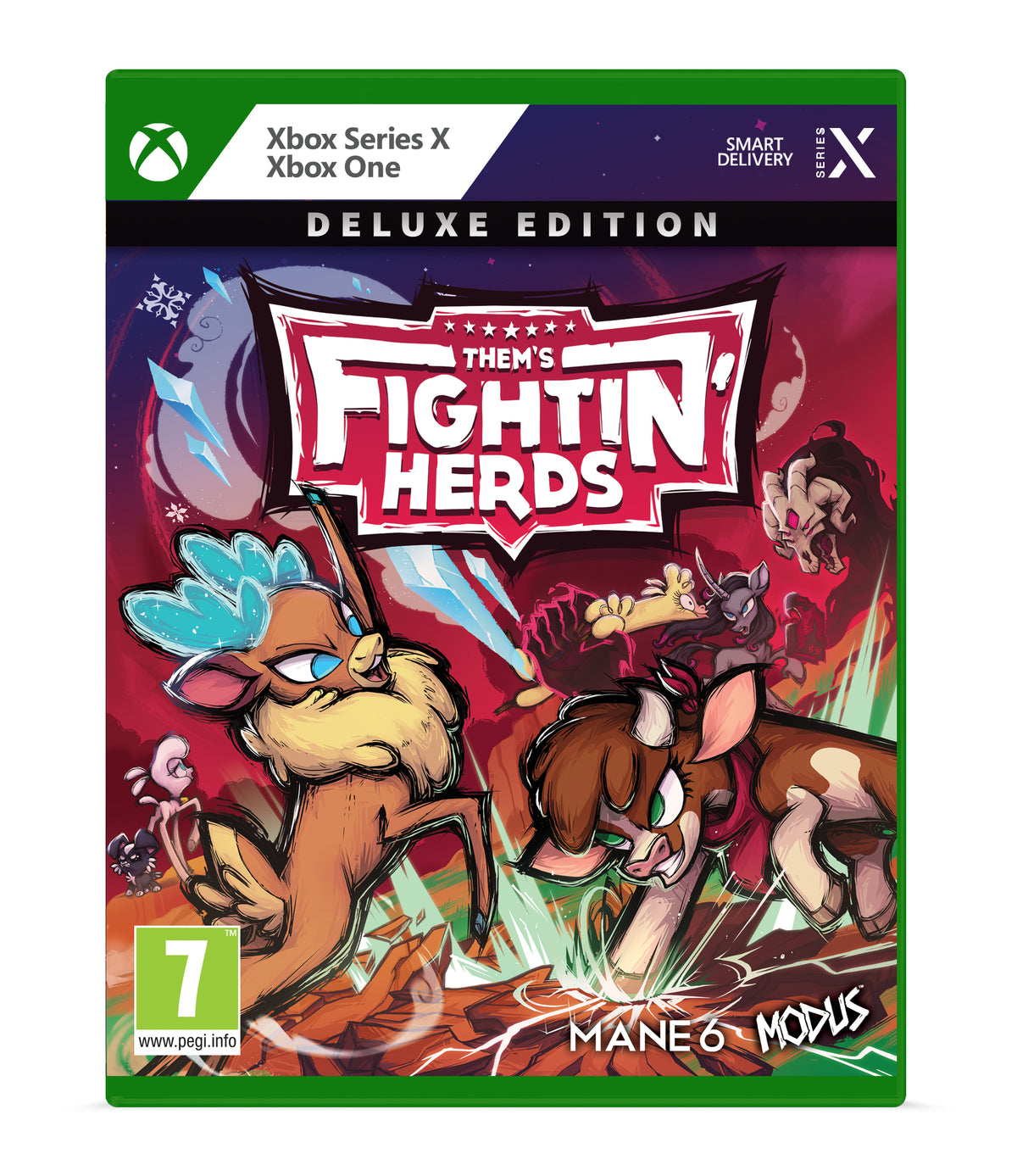 Them's Fightin' Herds (Deluxe Edition) – Xbox One / Xbox Series X – spilomslag