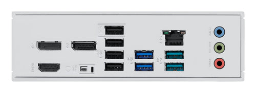 ASUS PRIME B850M-A-CSM – bagpanel med tilslutninger