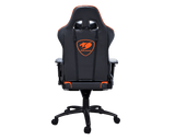 Cougar Armor Svart/Orange - Gamerstol - PU-läder - Upp Till 120 KG