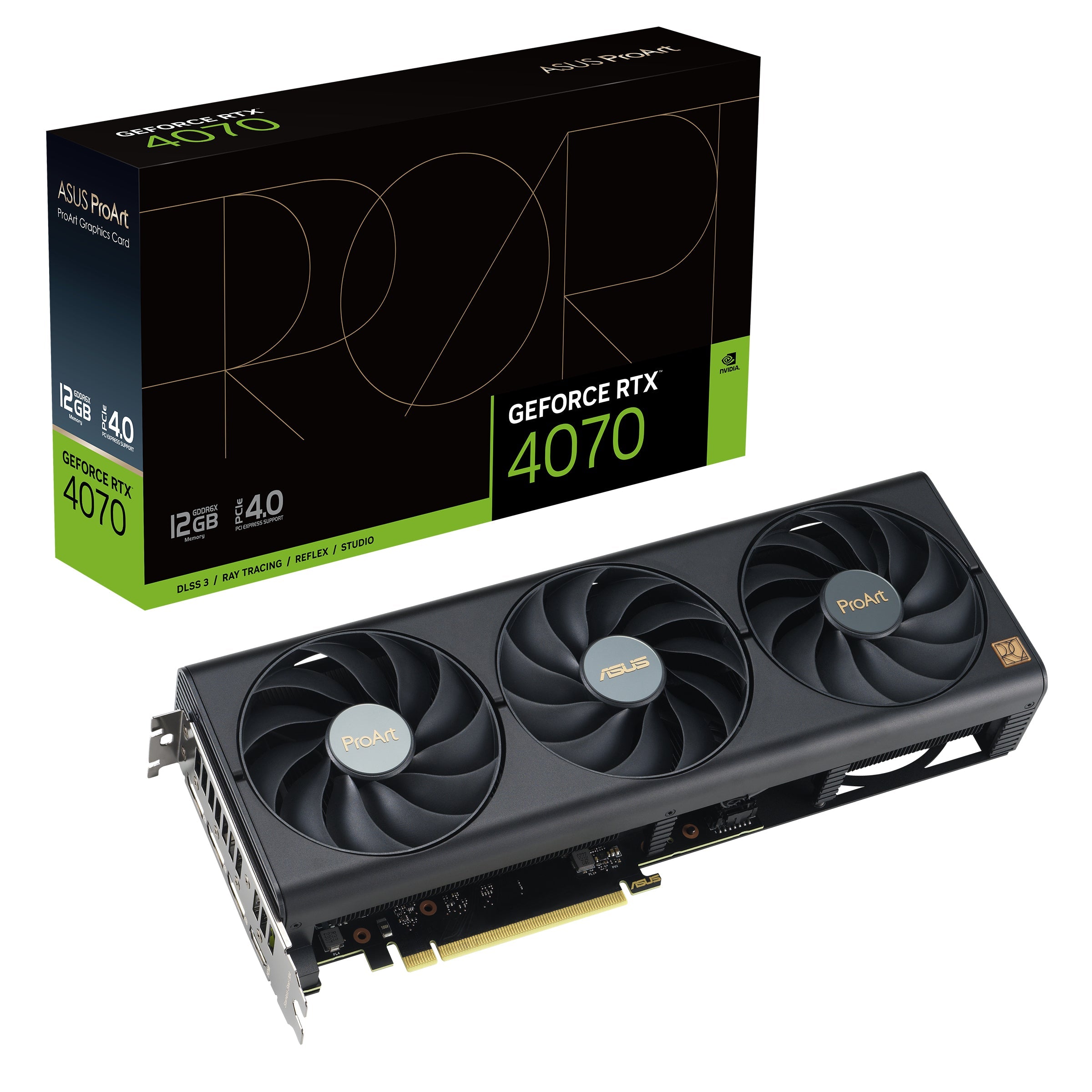 ASUS GeForce RTX 4070 12GB GDDR6X OC PROART