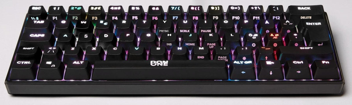 Don One Mk200 Rgb Mini Mekaniskt Speltangentbord 62 Nycklar
