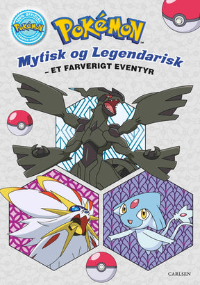 Carlsen - Pokemon - Mysterious and legendary coloring book Carlsen