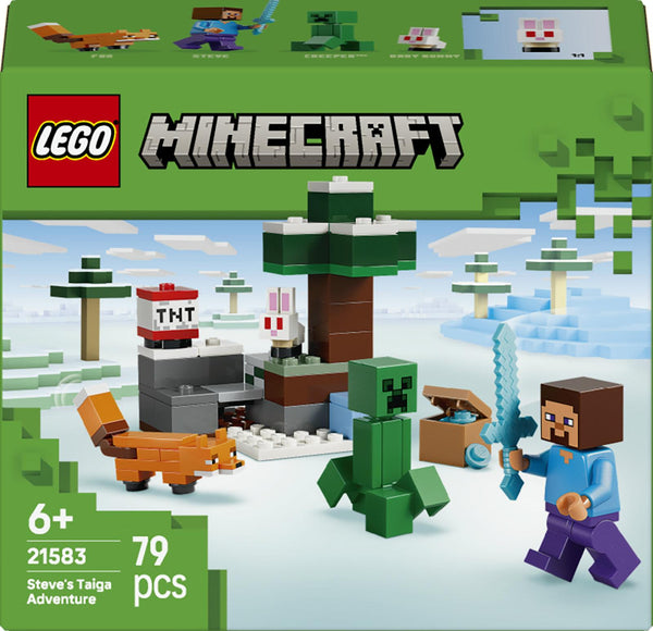 LEGO Minecraft – Steves Taiga Eventyr