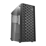 Datorfodral Darkflash DK351 + 4 Fläktar (svart)