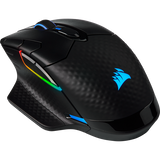 CORSAIR Gaming DARK CORE RGB PRO SE Optisk Trådlös Kabel Svart