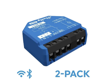 Shelly 1 Gen3 – 2-pak smartrelæer med Wi-Fi – produktbillede 0