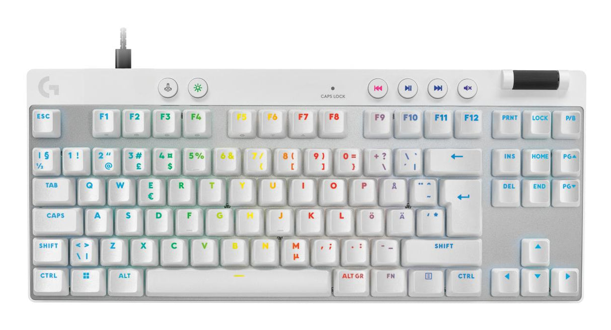 Logitech G-PRO X TKL RAPID tenkeyless gamingtangentbord