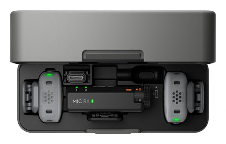 DJI - Mic Mini 2 (2 TX + 1 RX + Charging Case) DJI