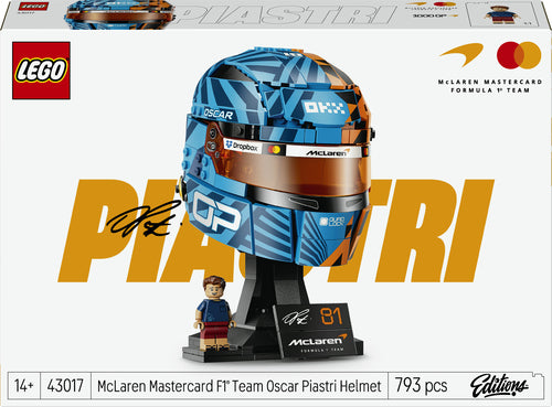LEGO McLaren Mastercard F1 Team Oscar Piastri-hjelm