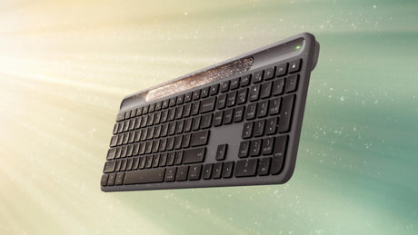 Logitech - Signature Slim Solar+ K980 Keyboard - Graphite (Nordic)