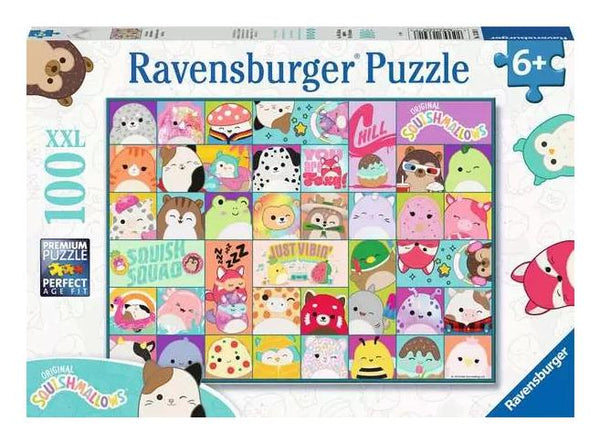 Ravensburger Squishmallows puslespil 100 brikker