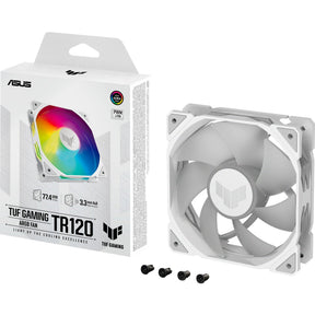 ASUS TUF GAMING TR120 ARGB – kabinetblæser – Hvid