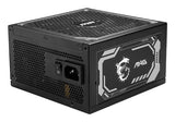 MSI MAG A1250GL – strømforsyning – Sort
