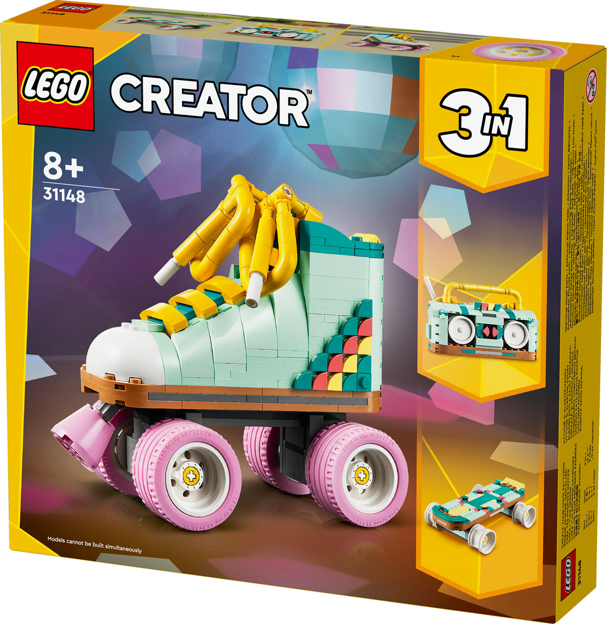 LEGO 31148 Creator 3-i-1 Byggleksaksväska För Rullskridskor