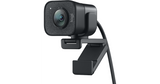 Logitech - STREAMCAM Grafit Webbkamera Svart