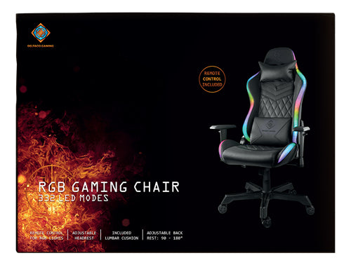 DELTACO GAMING GAM-080 Gamerstol Svart