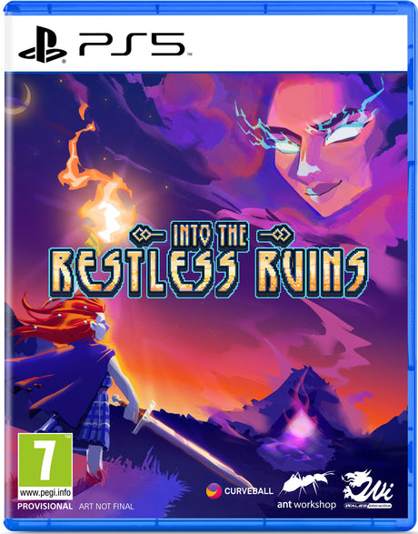Into the Restless Ruins – PlayStation 5 – spilomslag