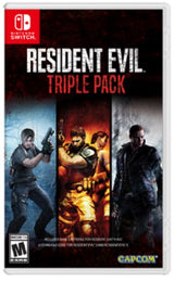 Resident Evil Triple Pack Nintendo Switch Import – Amerikansk importomslag