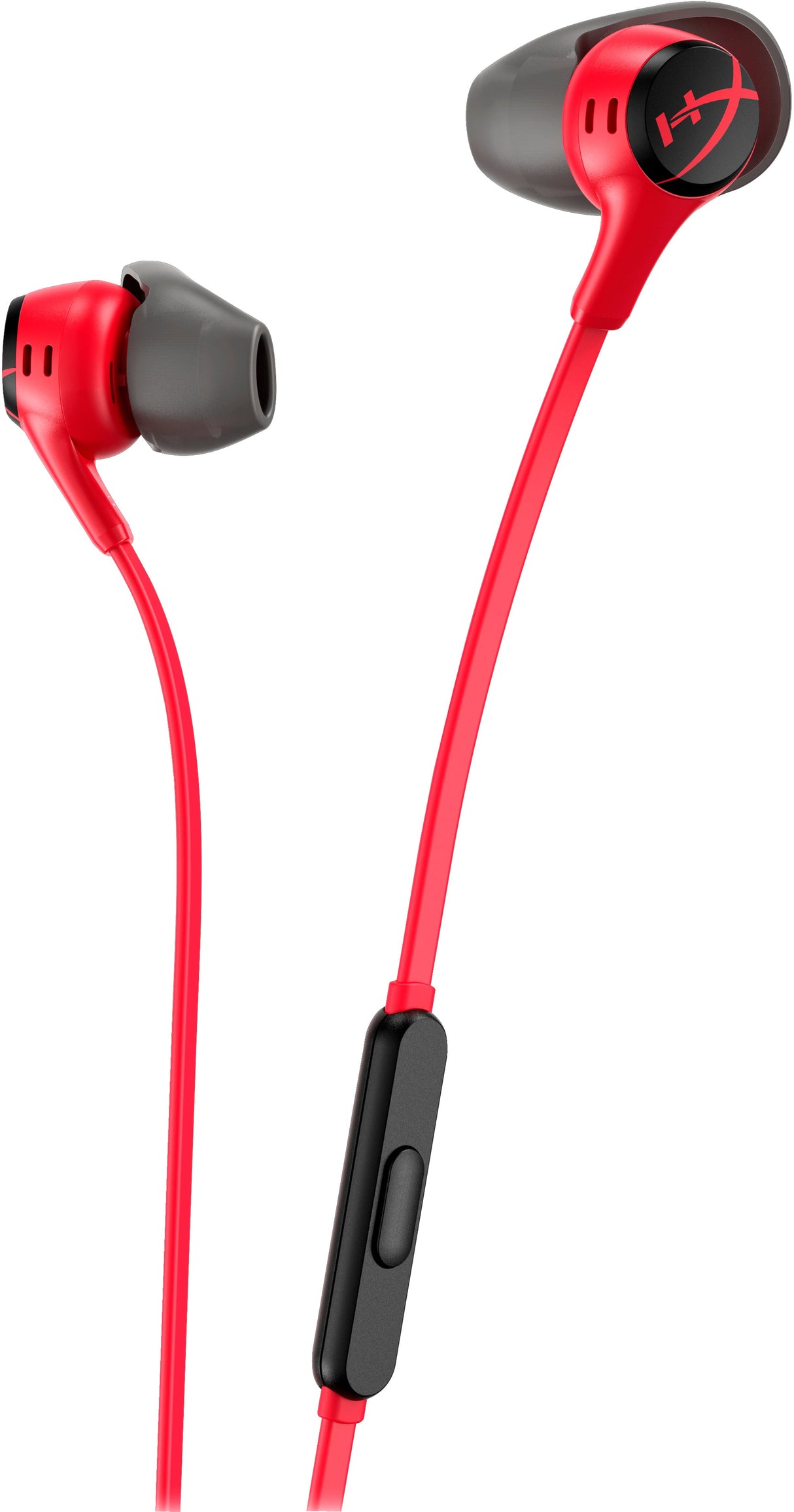 HyperX Cloud Earbuds II Cable Earbuds Svart Röd