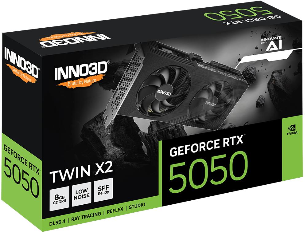 Inno3D Geforce RTX 5050 Twin X2 8GB InnoVISION Multimedia Technologies