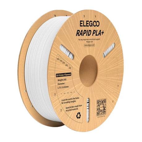 Elegoo Rapid PLA+ filament – hvid, 1 kg