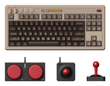 8BitDo Retro 87 Mechanical Keyboard C64 Edition ISO UK – Tastatur med dobbelte ekstraknapper og Super Stick