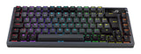 ASUS M701 ROG AZOTH/NXRD/FR – set skråt forfra; tastaturlayout illustrativt