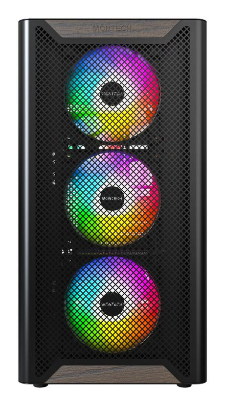 Montech XR Wood Tower ATX Sort Montech