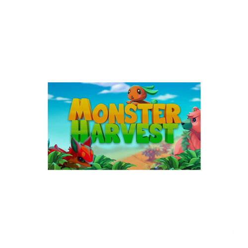 Monster Harvest – PlayStation 4 – spillets illustration og logo